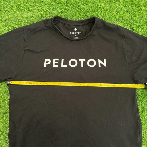 Peloton Century 100 Short Sleeve Tshirt SZ medium unisex Preowned casual workout - Picture 3 of 7